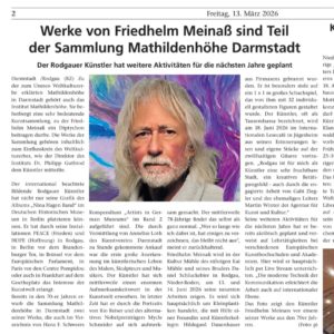 RZ-Berichterstattung, Meinass, Weltkulturerbe Mathildenhöhe Darmstadt